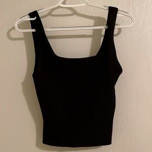 Babaton ribbed tank top